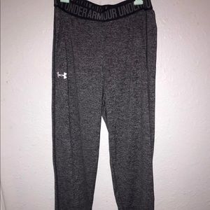 Grey under amour sweatpants